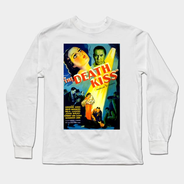 The Death Kiss 1932 Long Sleeve T-Shirt by FilmCave